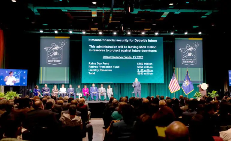 Detroit Mayor Mike Duggan highlights city's resurgence in his last State of the City address