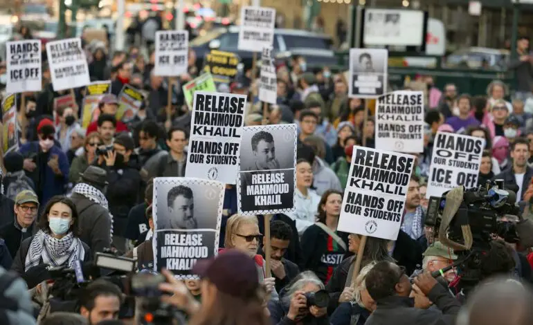 Federal judge transfers case of Palestinian activist Mahmoud Khalil out of Louisiana to New Jersey court in positive legal turn