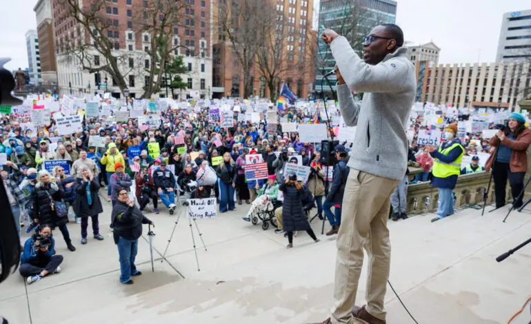 Nationwide “Hands Off!” protest campaign against Trump administration hits Michigan