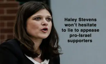 Democratic U.S. Rep. Haley Stevens denies meeting publisher, yet smoked his cigar