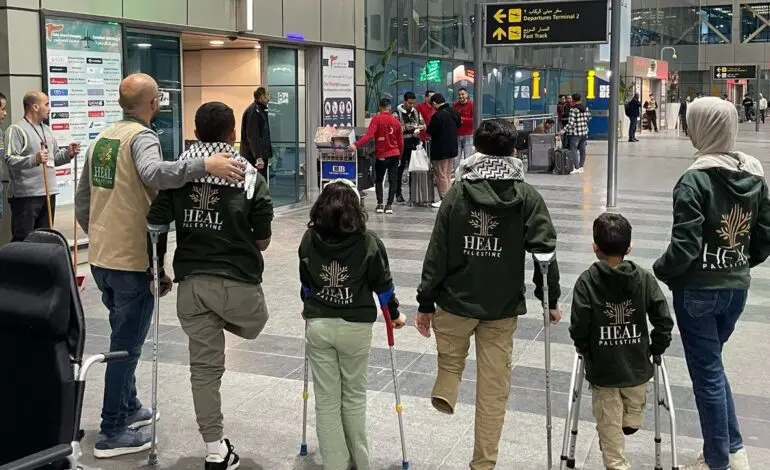 Detroit welcomes four Palestinian children severely injured in the Israeli war on Gaza