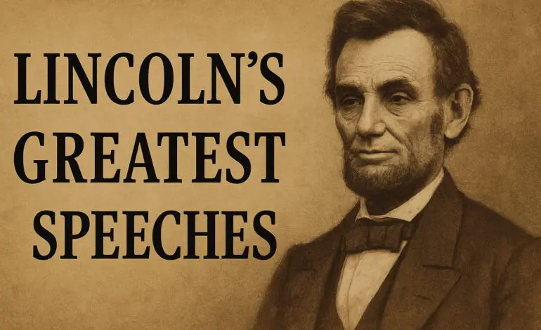 Lincoln’s speeches glimpsed the future