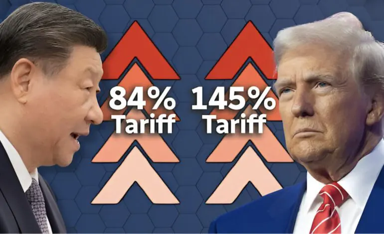U.S.-China trade war escalates as Trump raises tariffs to 145 percent amid market volatility