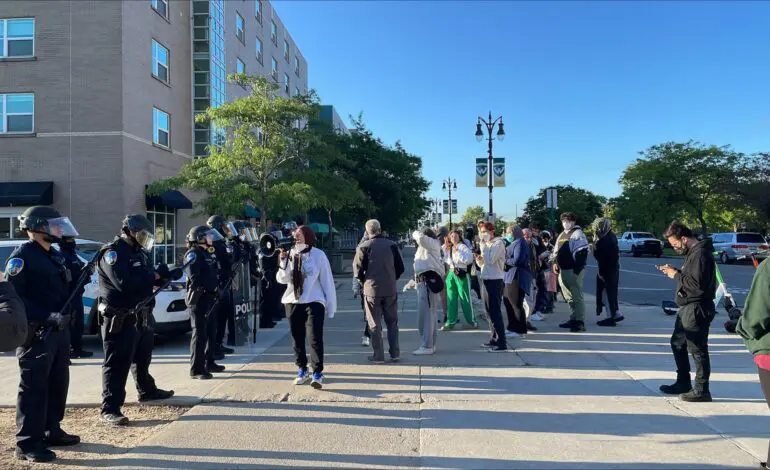 Religious leaders, human rights activists urge Wayne State University officials to protect students supporting Palestinian rights