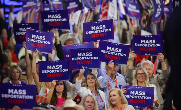 Can Trump deport one million undocumented immigrants in a single year?