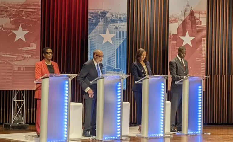 Televised debate brings together top candidates in Detroit mayoral race