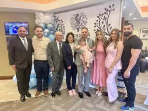 Dr. Bazzi and his family.