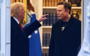 Musk has launched a war of words with Donald Trump. – Videograb