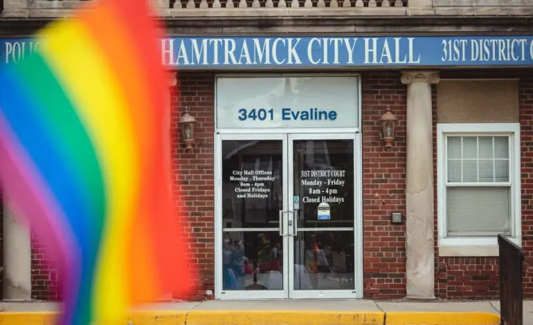 Federal court paved way for dismissal of lawsuit accusing Hamtramck of anti-LGBTQ bias: Flag restrictions on public property deemed constitutional