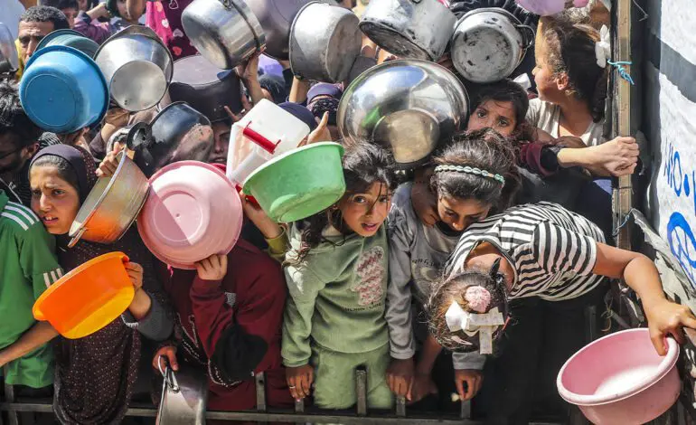 Amnesty International says Israel and U.S.-backed Gaza aid system use starvation to commit genocide in Gaza