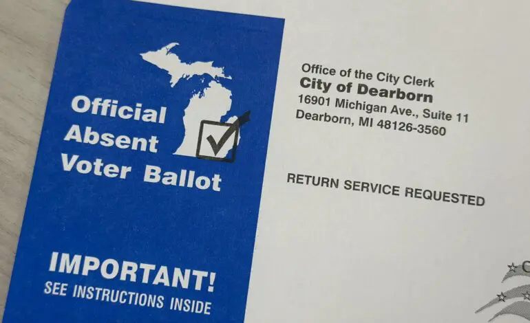 Dearborn to reissue corrected absentee ballots after discovering printing error