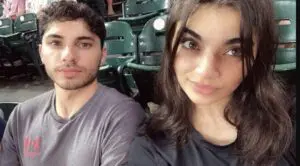 Fatme "Stella" Davis (left) and her brother, Saif Mahmoud. – Videograb by WDIV