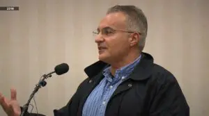 Jawad speaks at Macomb Township Council meeting - File Photo