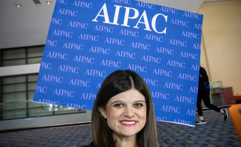 Protest outside U.S. Rep. Haley Stevens’ office in Farmington Hills over millions received from AIPAC