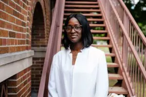 Coura Ndiaye immigrated from Senegal to New York City in 2021. She later moved to Detroit and found a supportive community-1