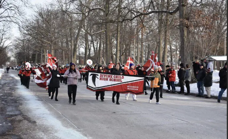 Dearborn community celebrates Divine Child’s state championship win
