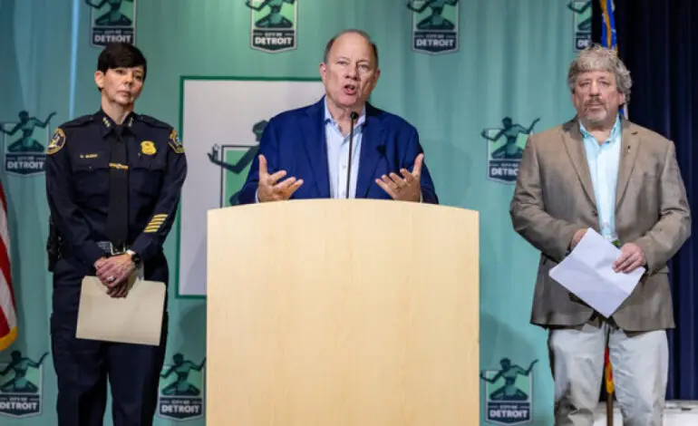 Duggan celebrates one of his administration’s major achievements days before leaving office