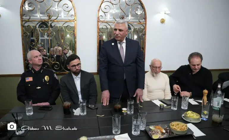 Lebanese General Security Chief Hassan Choucair visits local community, speaks on Lebanon’s challenges and reforms, praises diaspora support