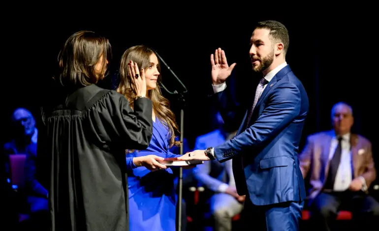 Dearborn Mayor Abdullah Hammoud sworn in for second term, vows more housing, flood protection and “people first” growth