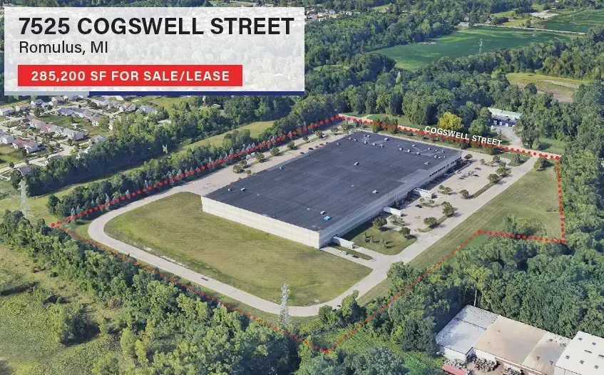 Ice Romulus detention facility purchase at 7525 Cogswell Street. - File photo