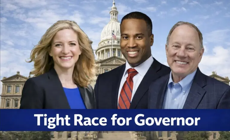 Benson, James and Duggan locked in tight 2026 Michigan gubernatorial race