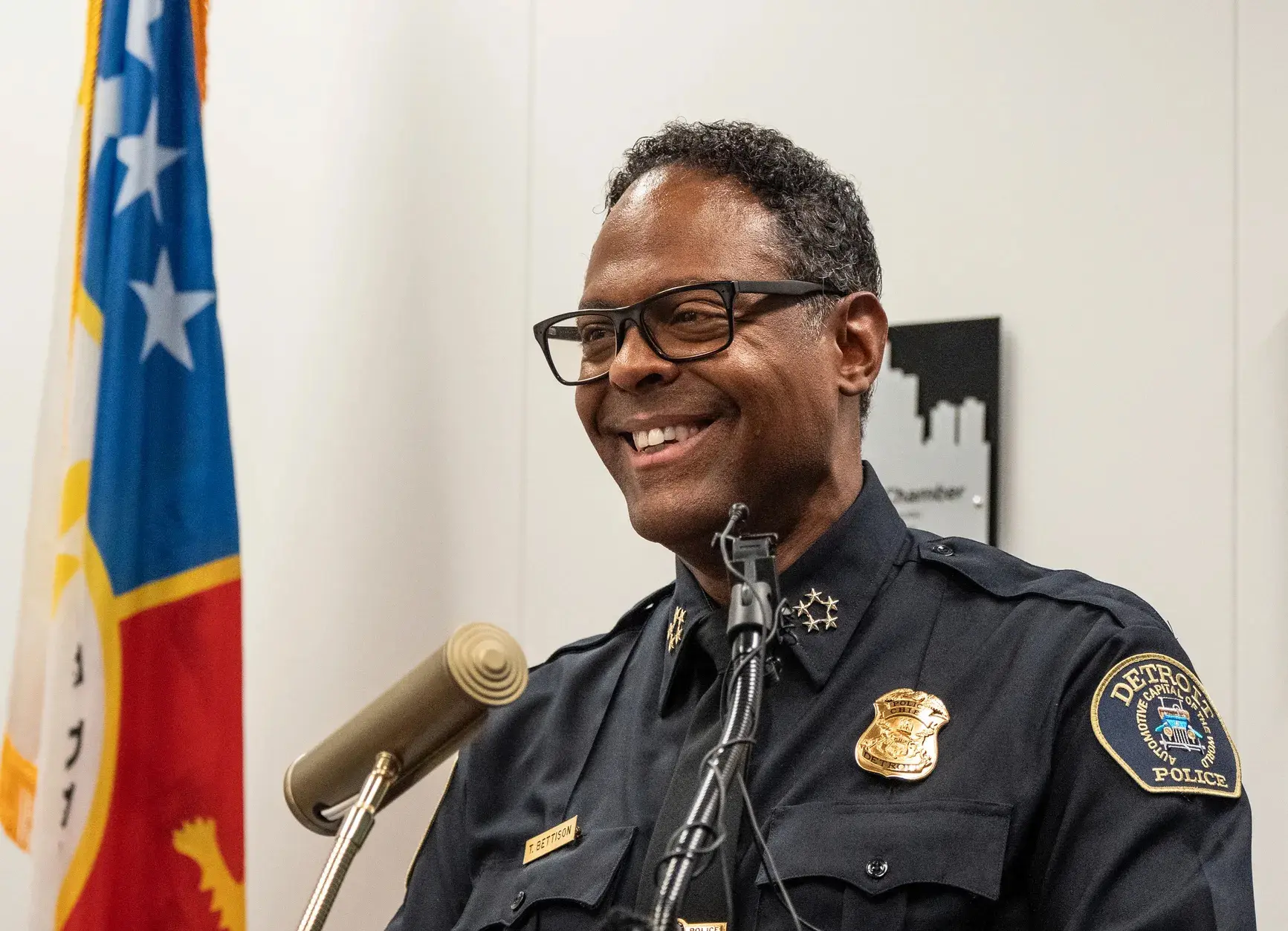 Detroit Police Chief Todd Bettison