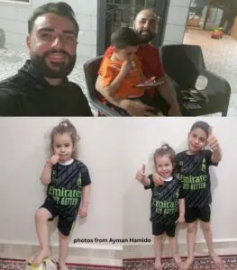 A photo was posted on Ayman Ghazali's Facebook that shows his two brothers and their children that Israel killed in an air strike at their home in the village of Machghara in the Bekaa Valley few days ago.