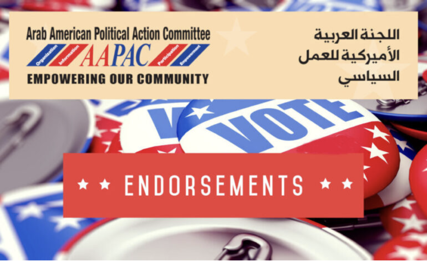 AAPAC Endorsements ahead of the Democratic Nomination Convention on April 19 in Detroit