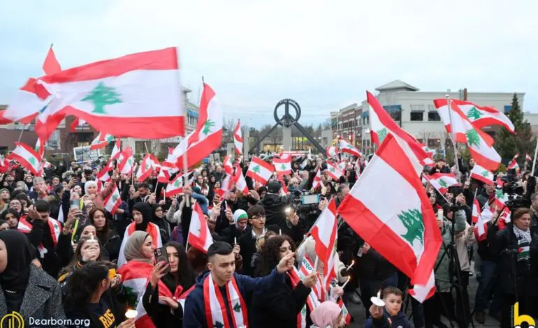 Hundreds rally in Dearborn to protest Israeli aggression on Lebanon, honor victims and urge accountability for war crimes