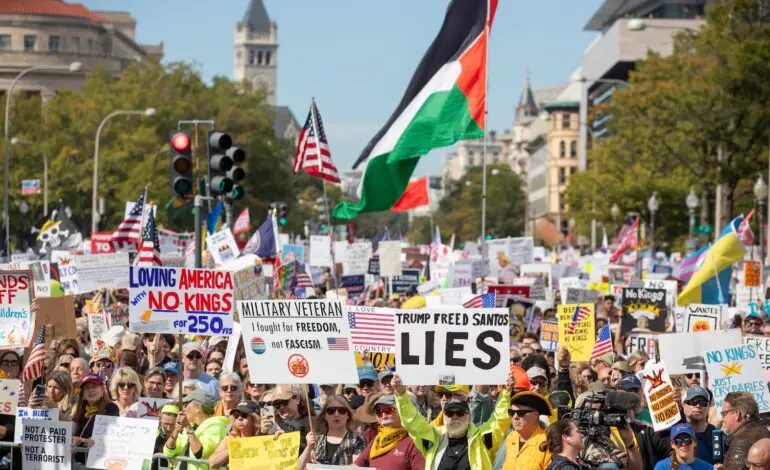 Nationwide “No Kings” protests surge, with Michigan rallies reflecting growing opposition to Trump