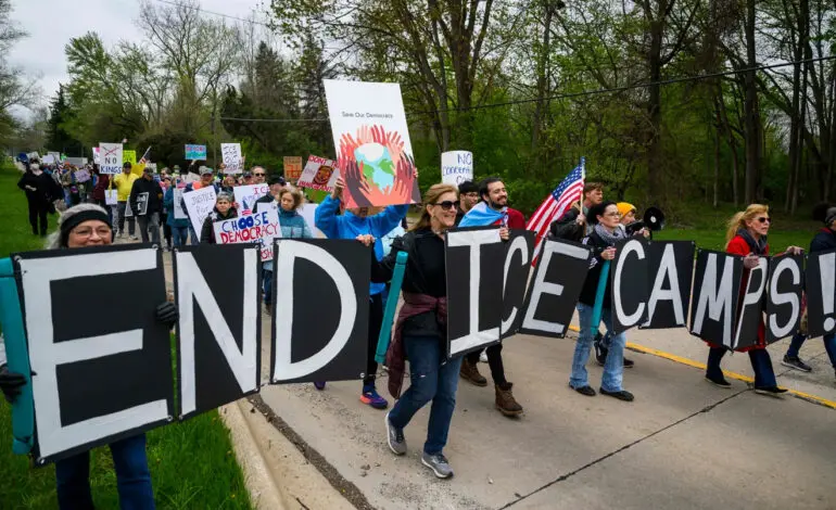 Protests grow in Romulus as legal fight targets ICE detention plan