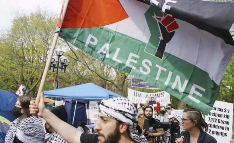 Muslim student sues the University of Michigan, alleging surveillance and retaliation over pro-Palestinian activism on campus