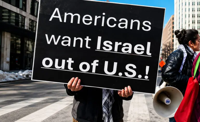 Poll signals sharp decline in U.S. support for Israel