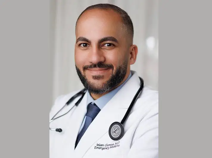 Garden City Hospital new Emergency Department Director Islam Gomaa.