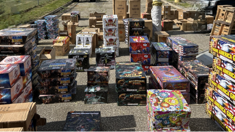 LARA announces seizure of more than 17,000 pounds of illegal fireworks and explosives