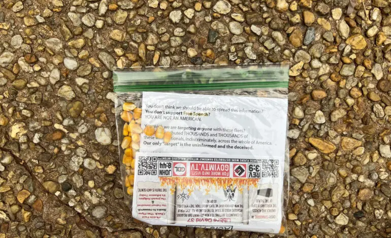 Anti-Semitic flyers distributed in Southfield and Berkley neighborhoods