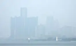 Canadian wildfire smoke chokes Metro Detroit, triggers air quality emergency