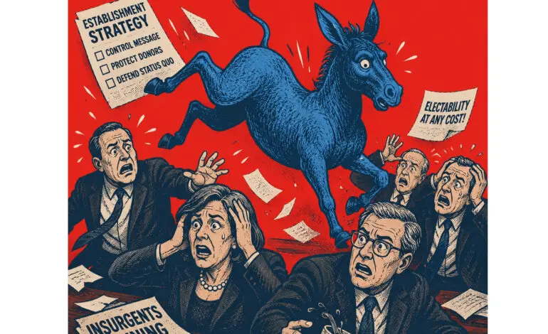The Democratic establishment is panicking