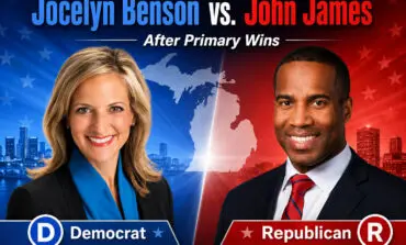 Michigan governor’s race set: Benson to face James in November