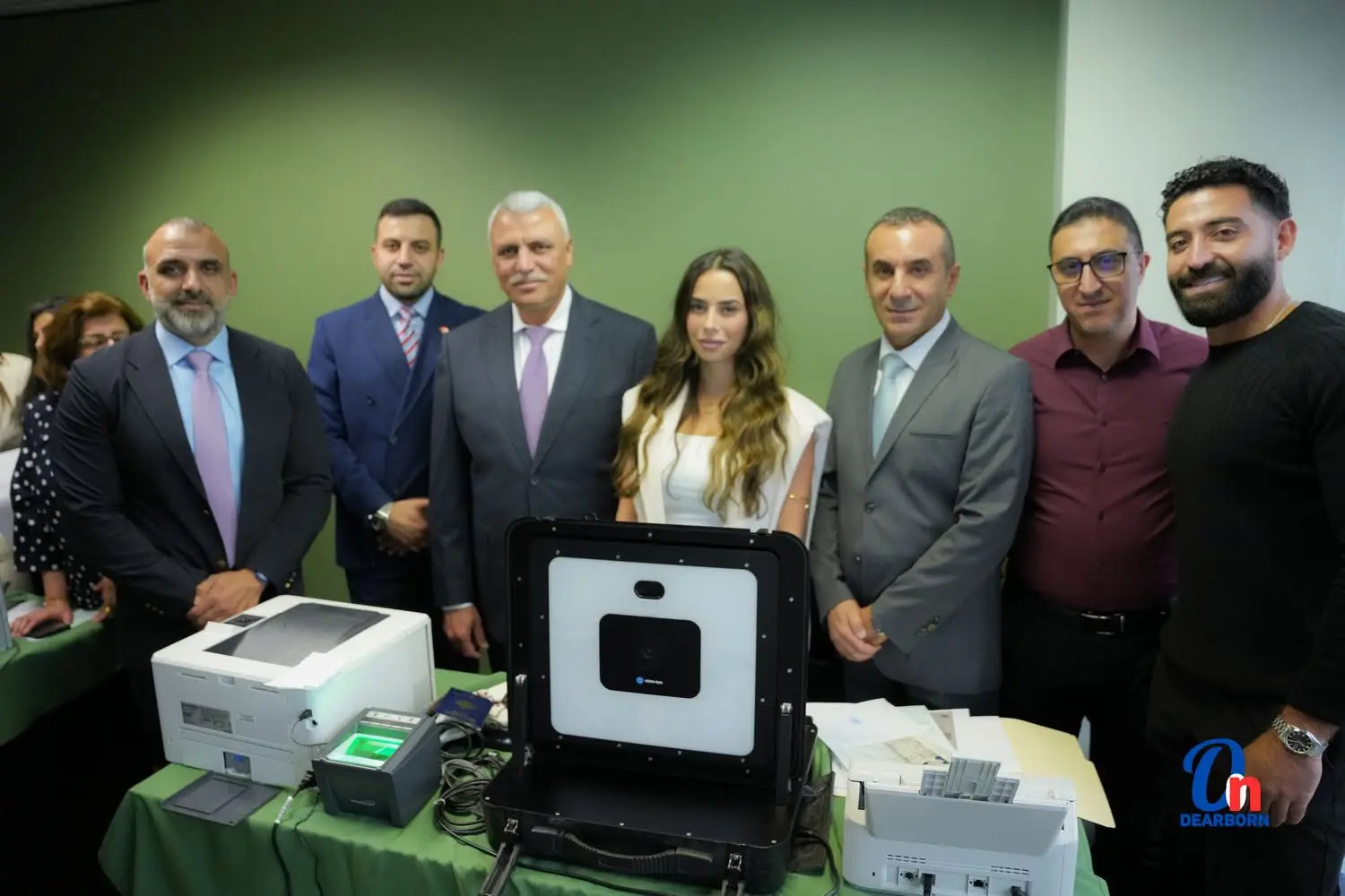 Major General Hassan Ezzat Choucair, director general of Lebanese General Security, and Lebanese Consul General in Detroit Ibrahim Khalil Charara attended the launch alongside community leaders and members of the public from the Detroit area.
