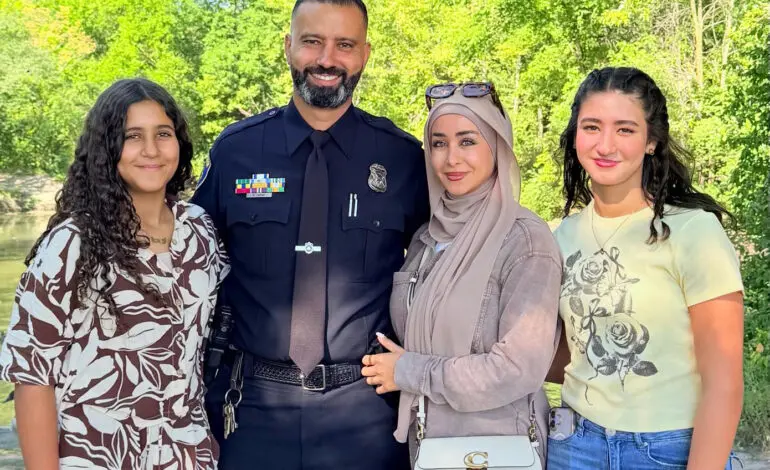 Mohamad Farhat’s journey from immigrant teenager to honored officer