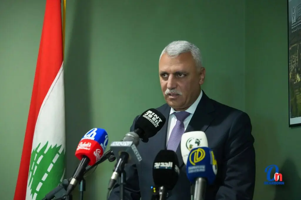 Major General Hassan Ezzat Choucair, director general of Lebanese General Security