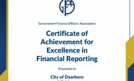 Dearborn recognized for financial transparency for the fourth straight year