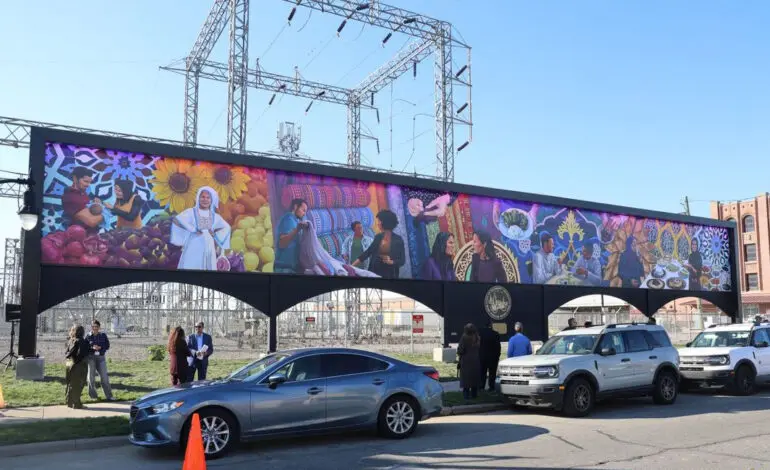 Dearborn unveils “Bridges of Culture” mural on Warren Avenue