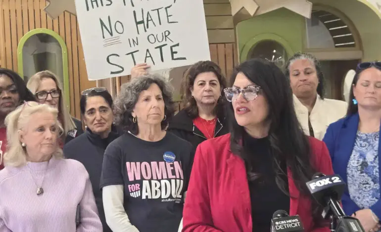 Tlaib, Dingell join Michigan mothers in condemning anti-Muslim campaign rhetoric