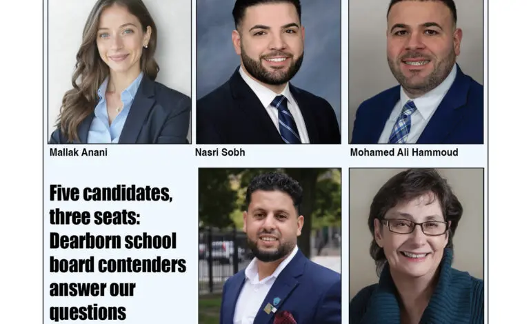 Meet the five candidates seeking three full-term seats on the Dearborn Board of Education