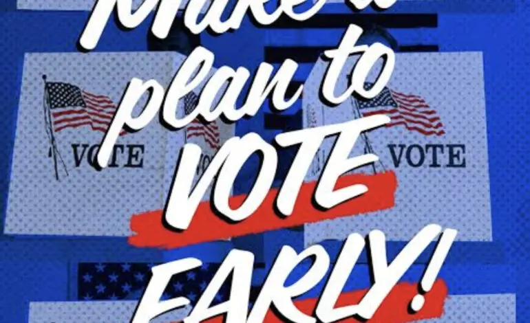 Michigan early voting begins October 24 ahead of the November 3 election