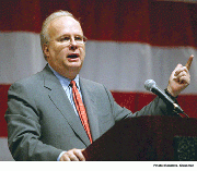 Clash with Cheney over Iran prompted Rove departure