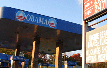 Gas station fuels election hopes