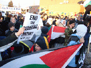 Thousands gather in Dearborn to protest Israeli airstrikes